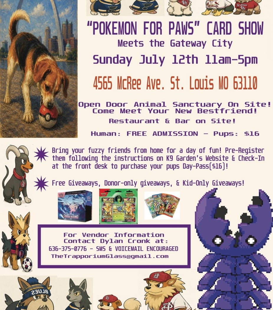 Pokémon for Paws Card Show 1