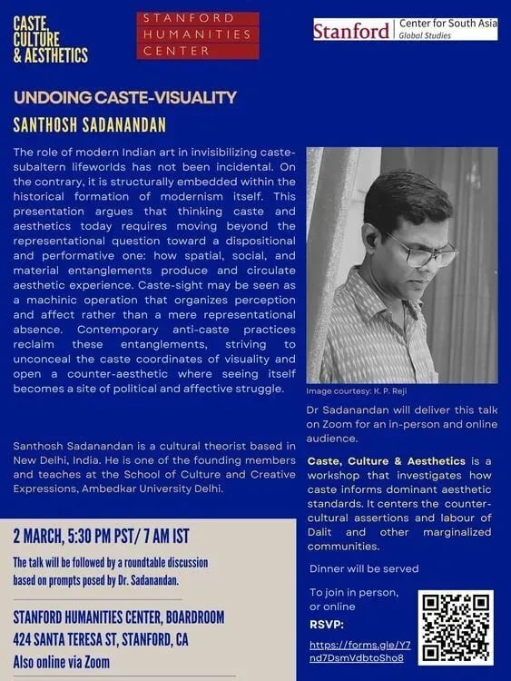 Undoing Caste-Visuality Talk by Santhosh Sadanandan 1