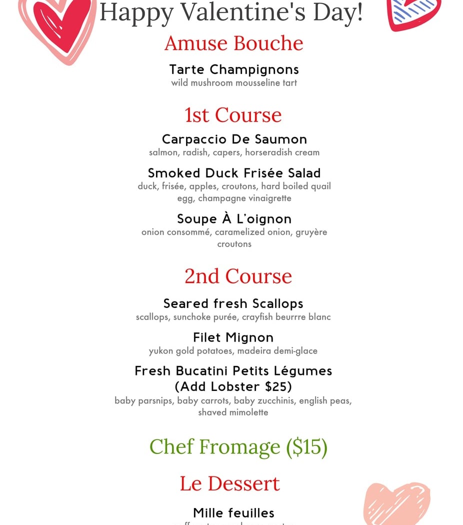 Valentine's Day Dinner Soirée 2