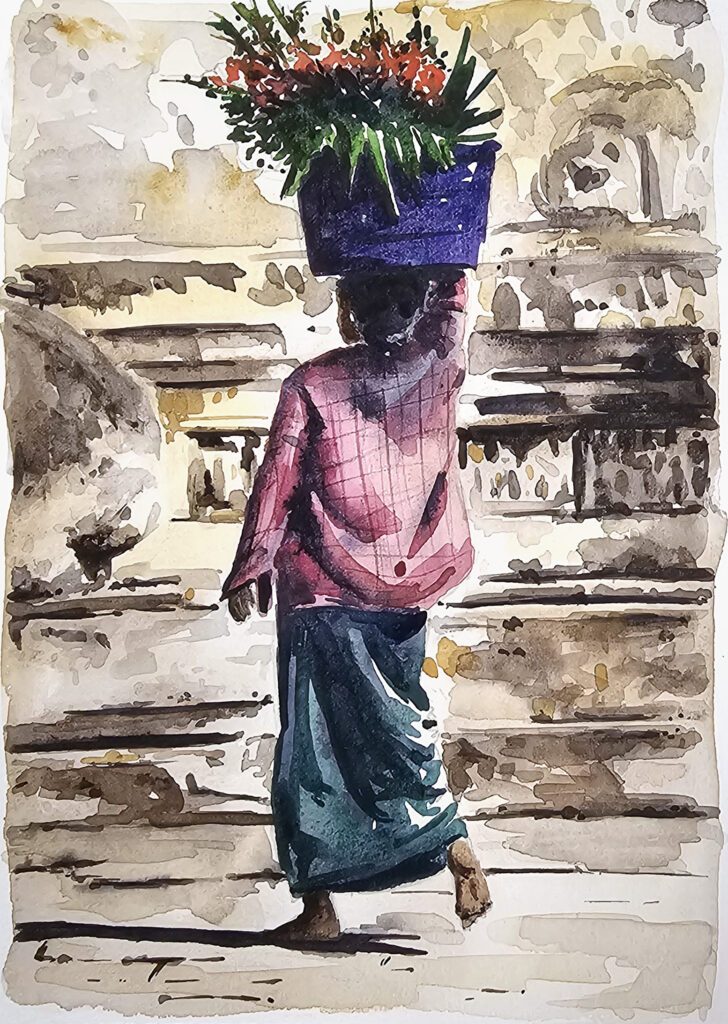 Cours de dessin, du trait à la couleur - encre, crayons, aquarelle