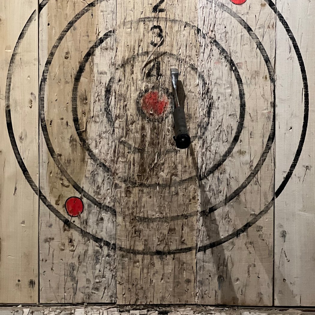 Kick Axe Throwing DC 1