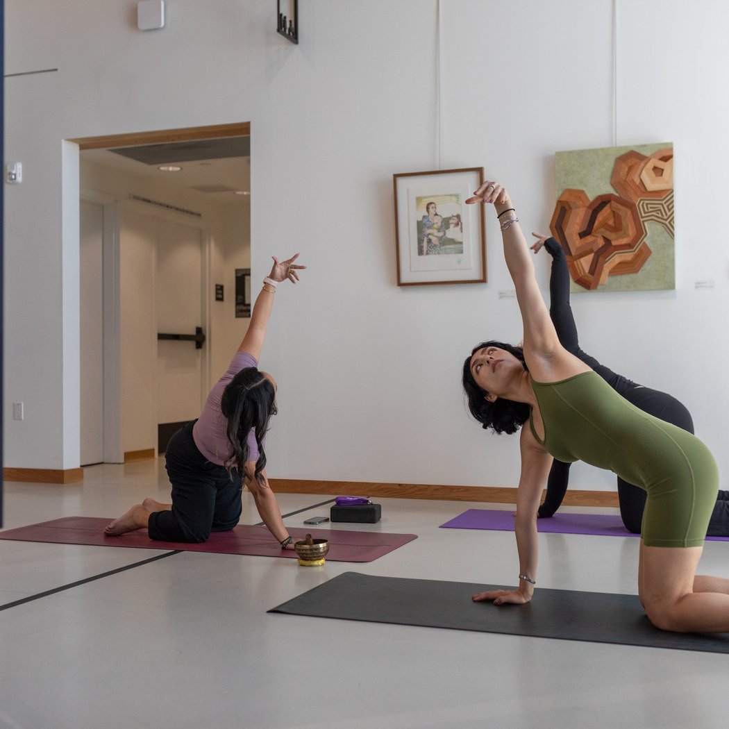 Yoga in the Gallery - April 1