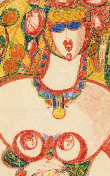 Visite dans l'exposition « Art brut. Dans l'intimité d'une collection » 1