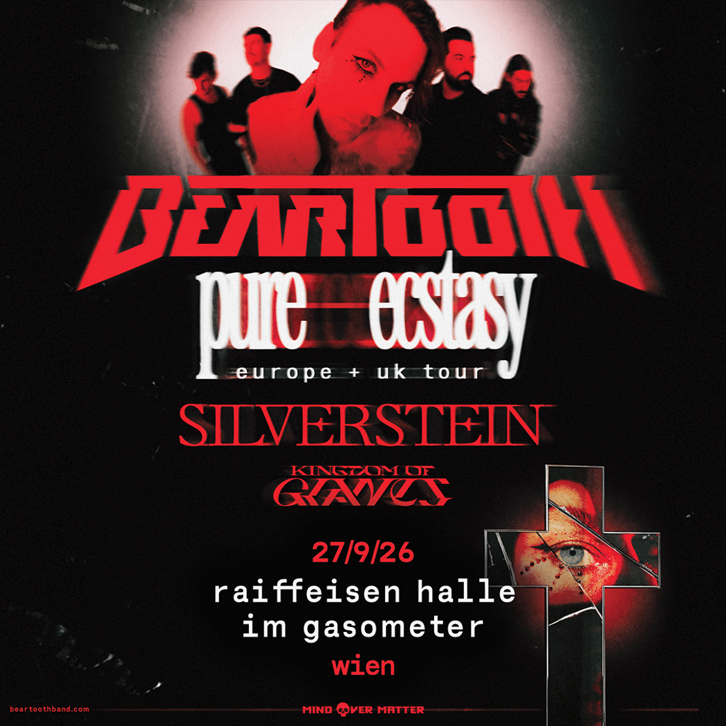 Beartooth Pure Ecstasy Europe & UK Tour