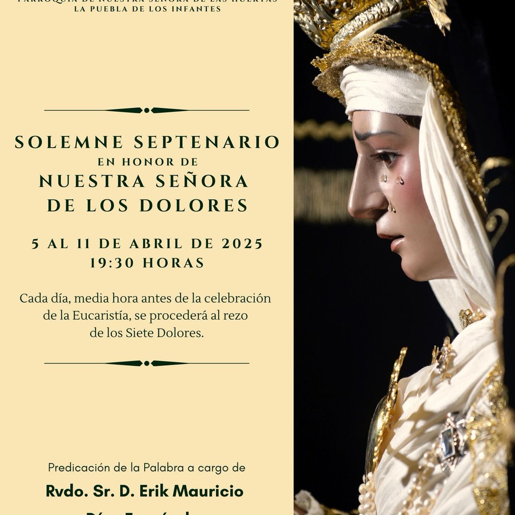 Solemne Septenario en honor de Nuestra Señora de Dolores 1