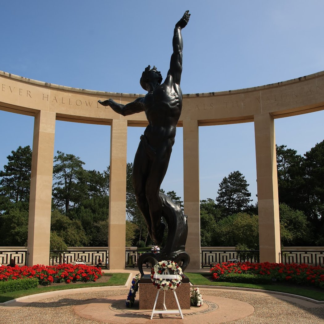 Time Capsule at Normandy American Cemetery and Memorial 3