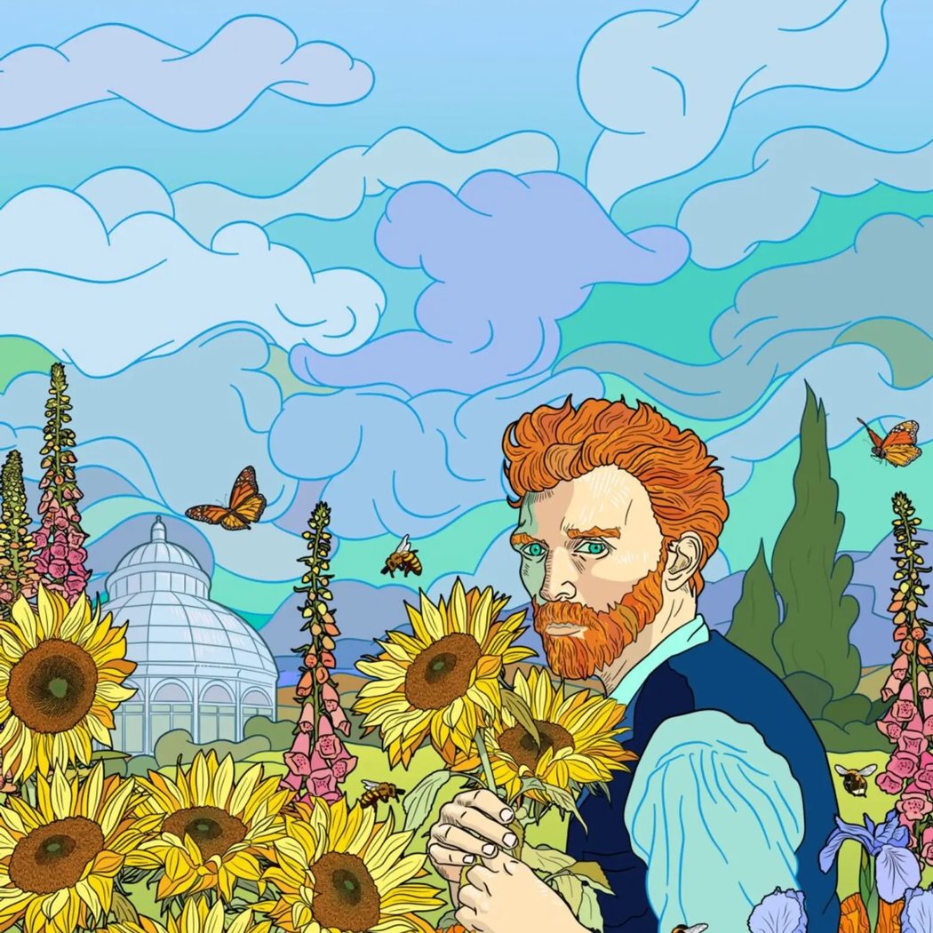 Van Gogh's Flowers 1