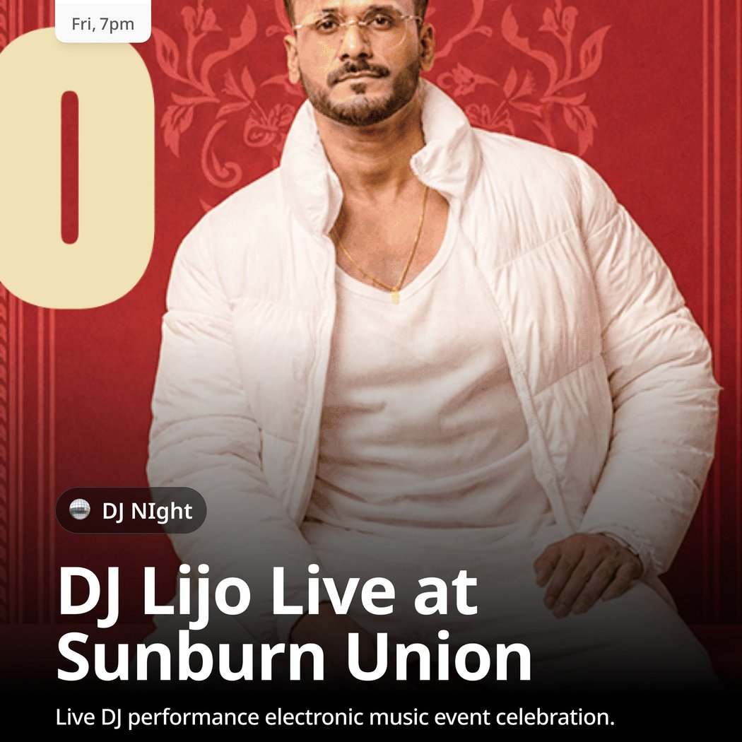 DJ Lijo Live 1
