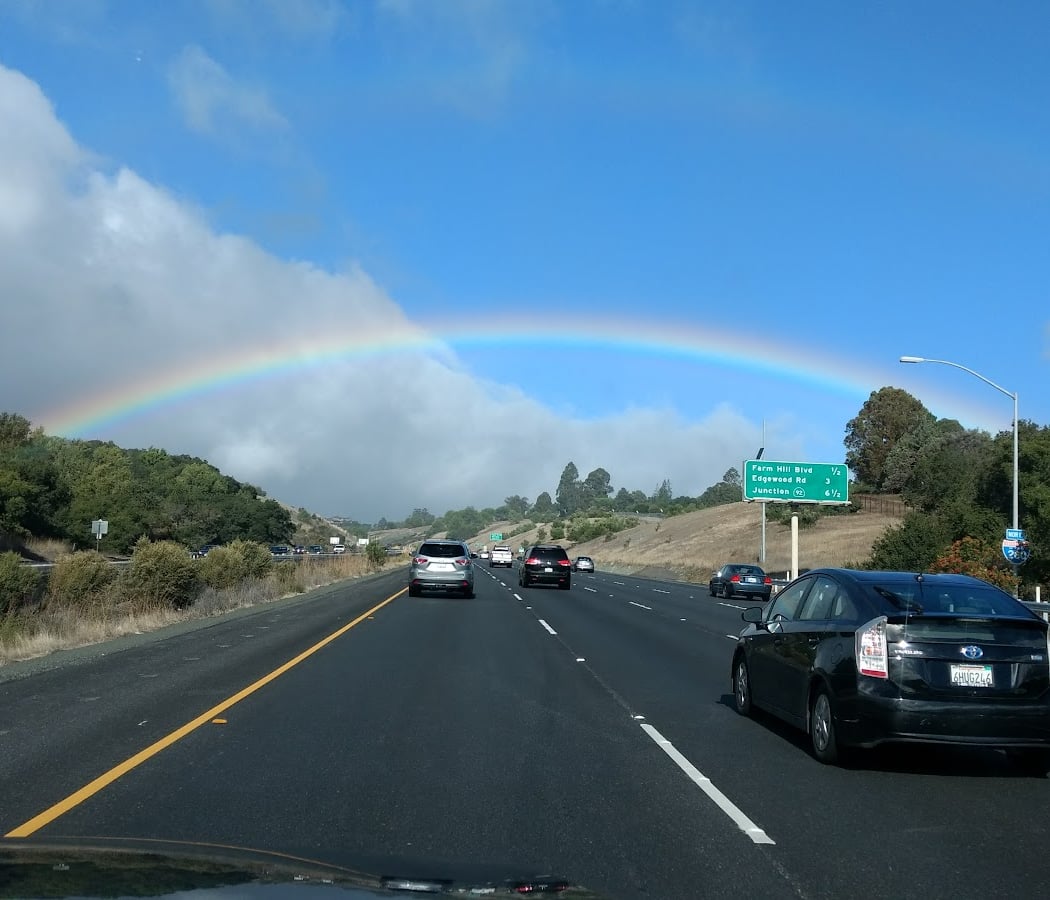 CalTrans Woodside Park & Ride Lot 1