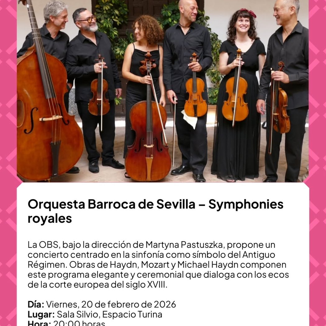 Symphonies royales Orquesta Barroca de Sevilla 1