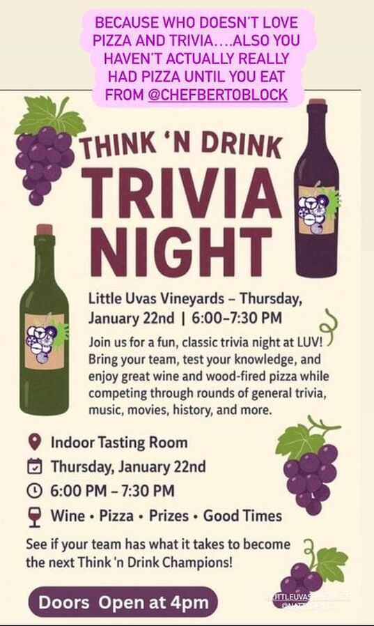 Think 'n Drink Trivia Night 1