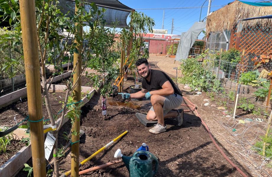 Garden Volunteers with St. Vincent de Paul 2