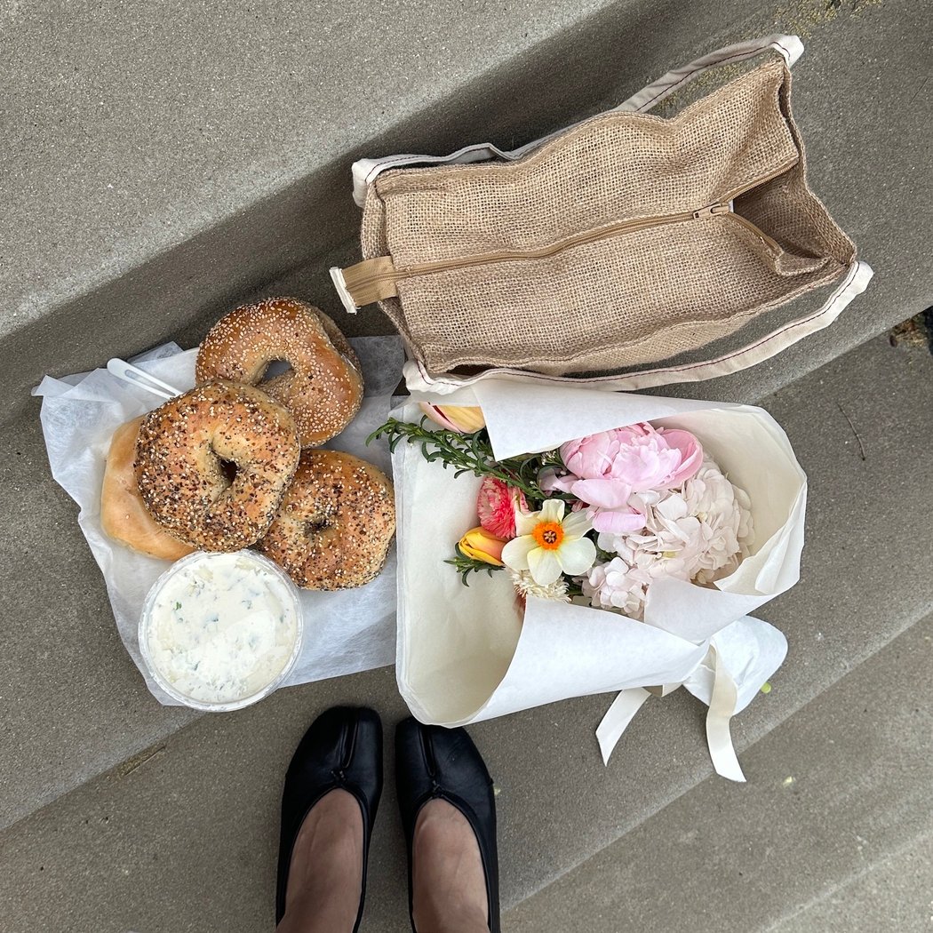 Bagels & Blooms 1