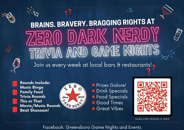 Trivia Night with Zero Dark Nerdy 1
