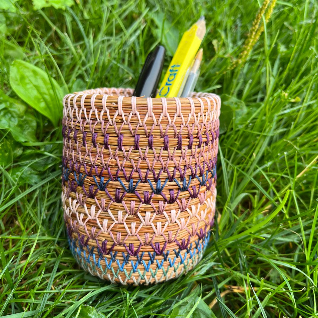 Pine Needle Basketry Workshop 3