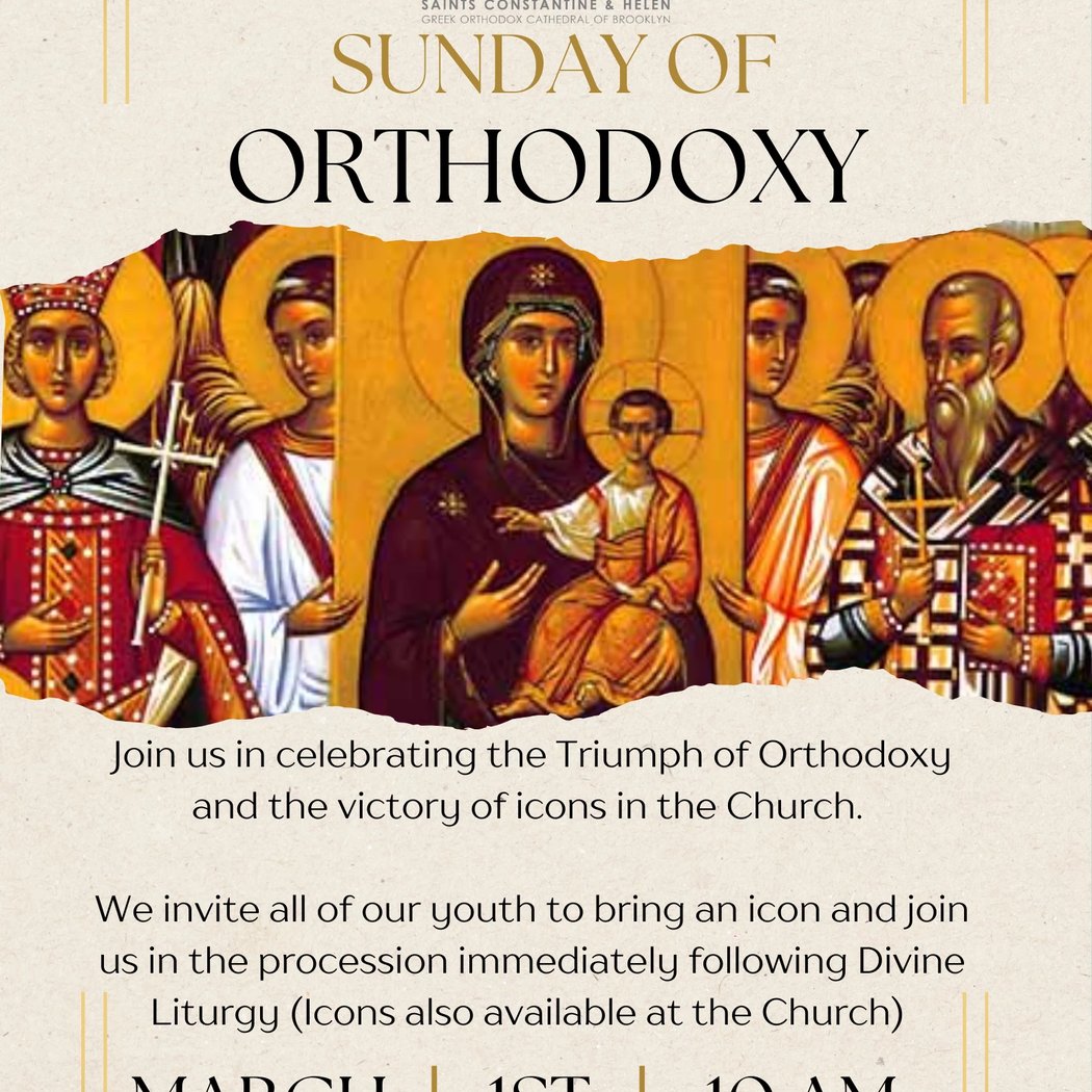 Sunday of the Orthodoxy 1