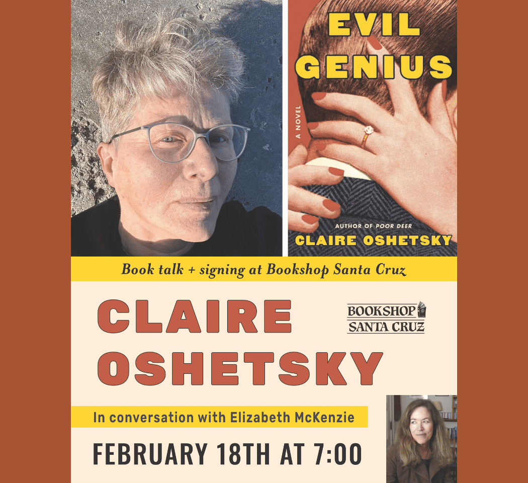 Claire Oshetsky Book Discussion and Signing 1