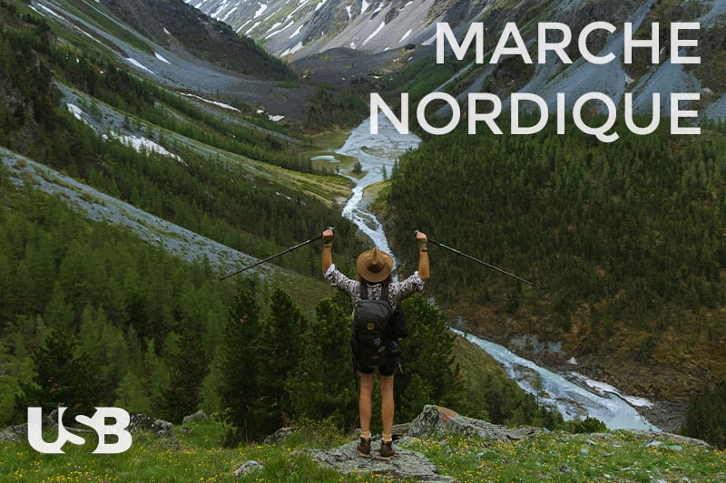 marche nordique - foret de Chiberta 1