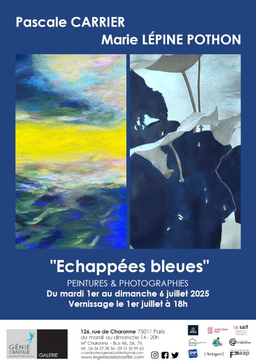 Échappées bleues : Pascale Carrier, Marie Lépine Pothon 1