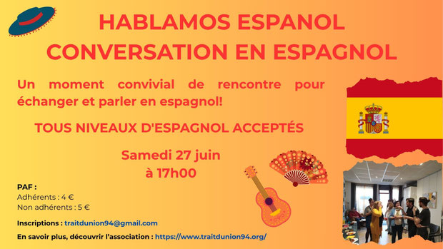 RENCONTRE ET CONVERSATION EN ESPAGNOL 1