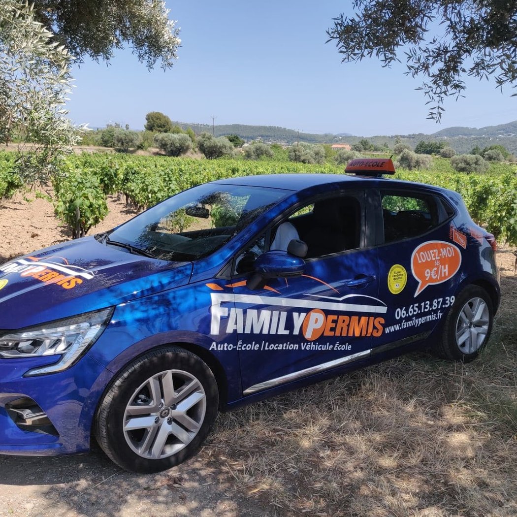 Family Permis - Azur - Auto-Moto-Ecole / Hire Vehicle School 2