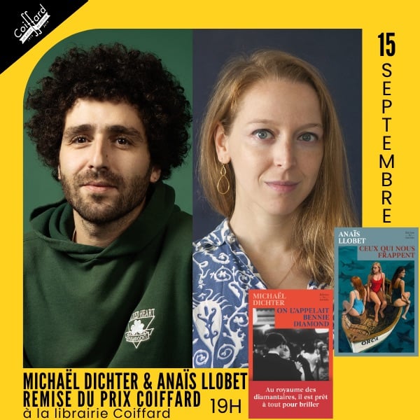Remise du Prix Coiffard avec Michaël Dichter & Anaïs Llobet