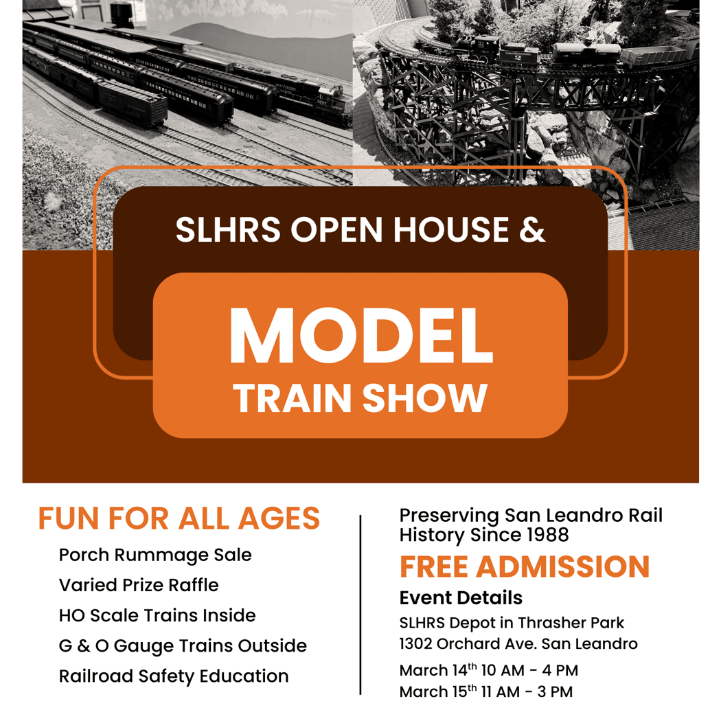 San Leandro Historical Railway Society - Open House