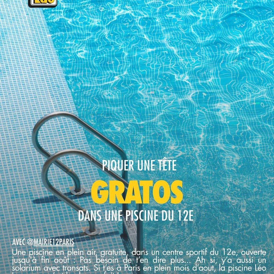 Baignade estivale - Léo Lagrange 1