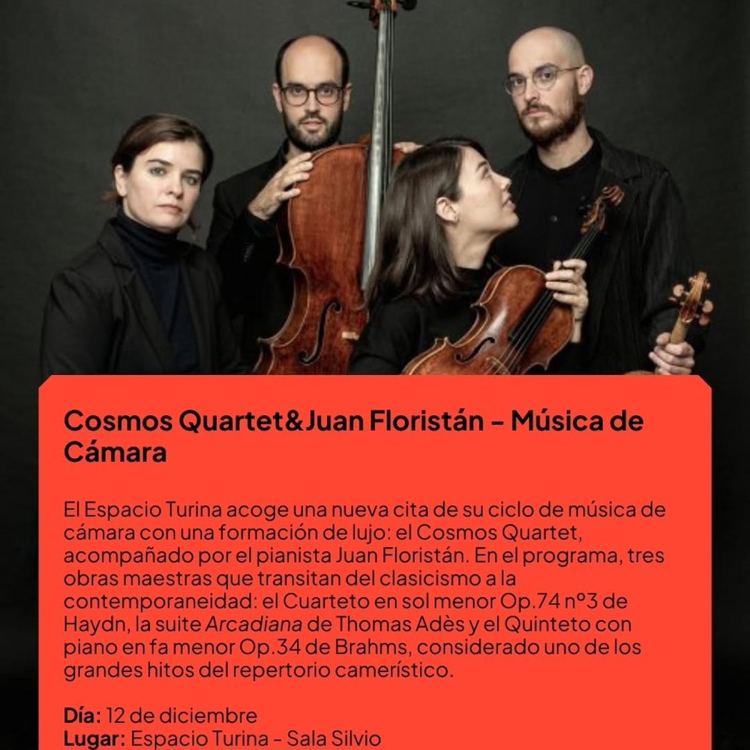 Cosmos Quartet & Juan Floristán – Música de Cámara 1