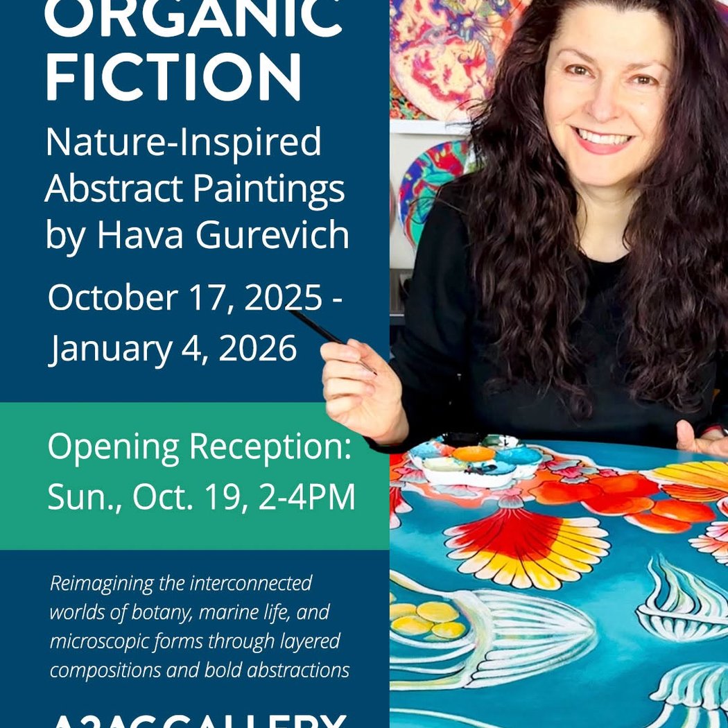 Organic Fiction: Nature-Inspired Abstract Paintings by Hava Gurevich 1