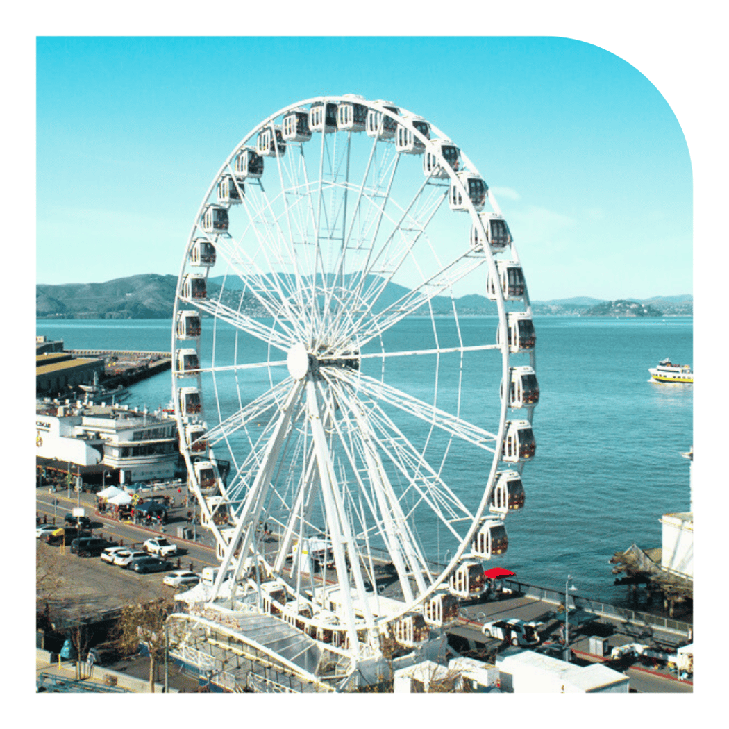 SkyStar Wheel Fisherman’s Wharf 1