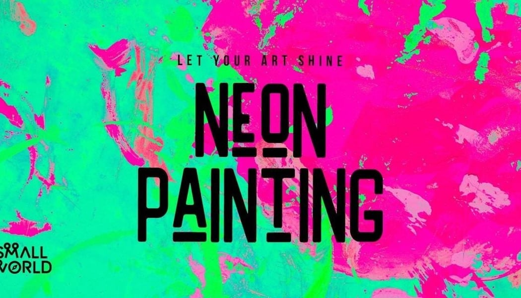 Neon painting 1