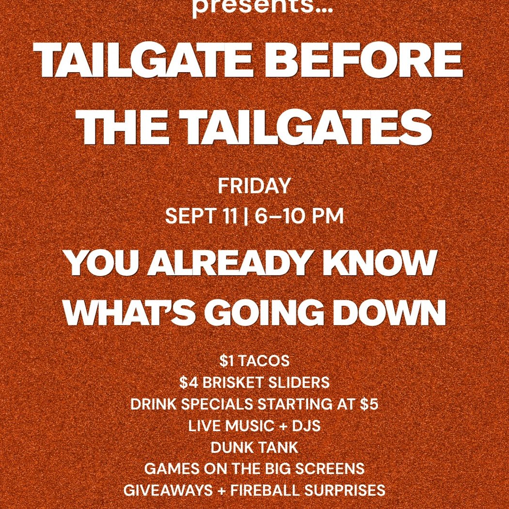Tailgate Before the Tailgates 1