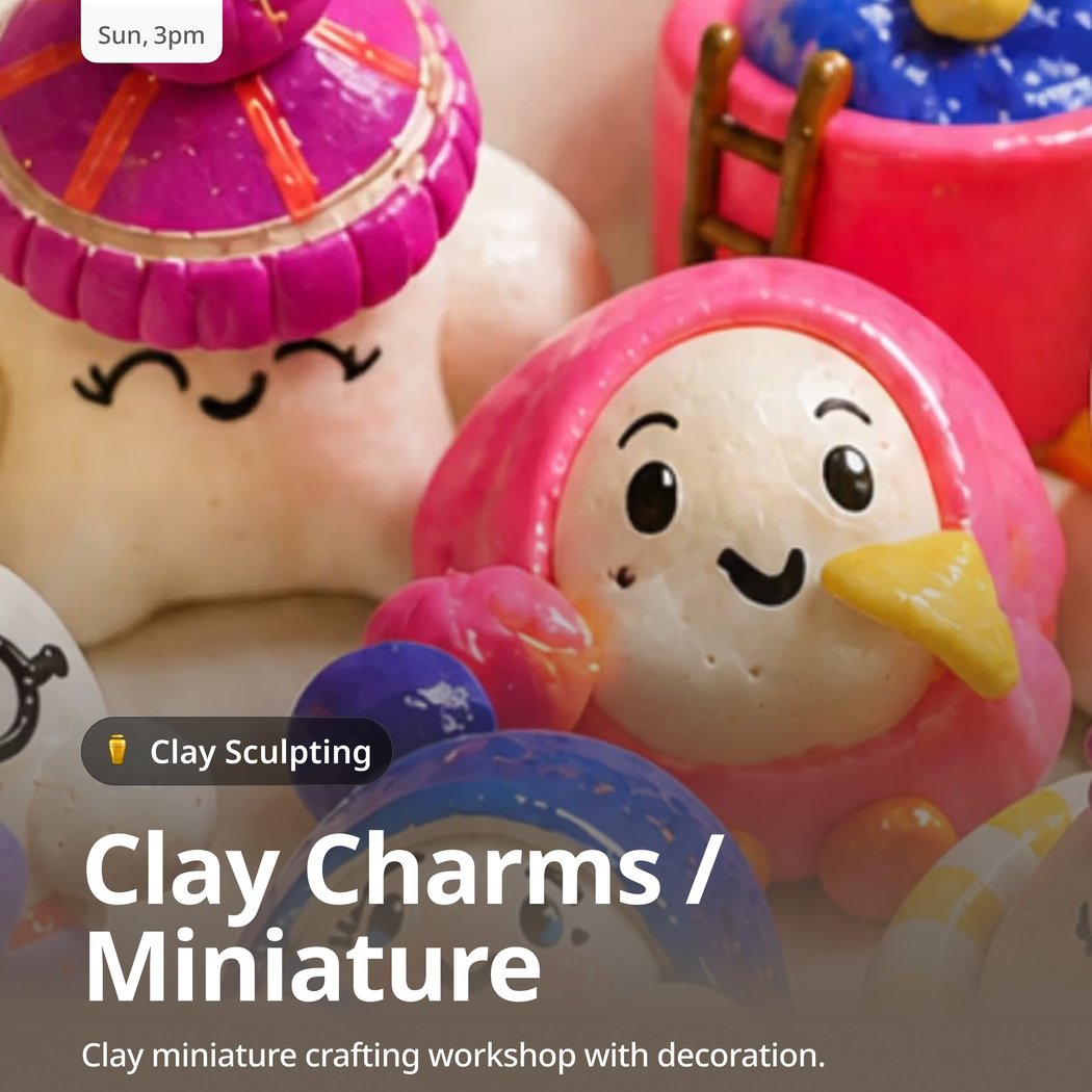 Clay Charms / Miniature Workshop 1