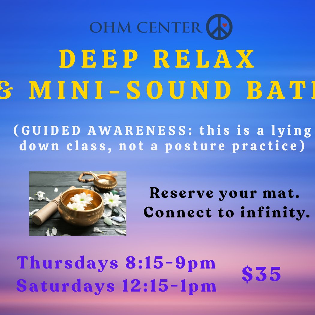 Yoga Nidra and Sound Bath Class 1