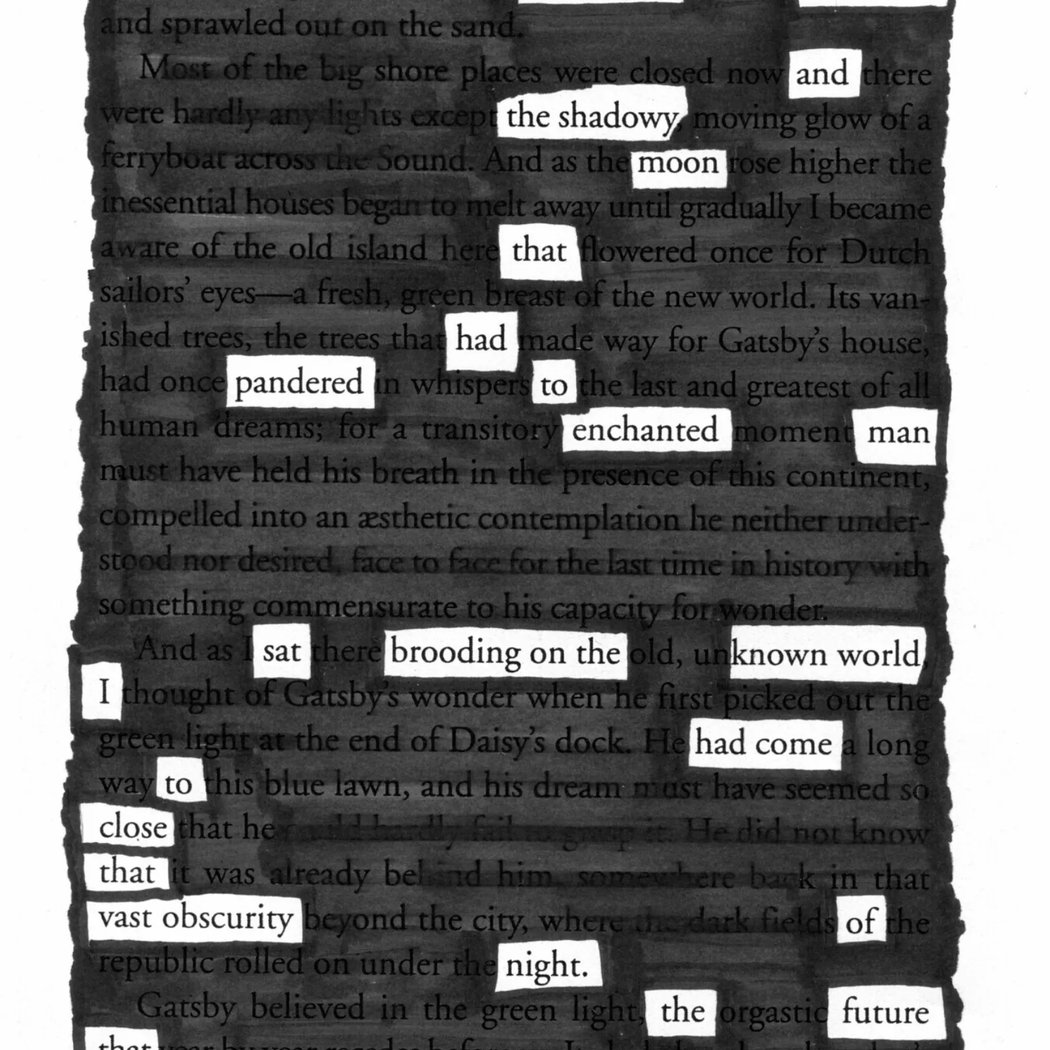 Expressive Erasures: Blackout Poetry 2