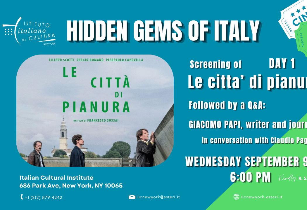 HIDDEN GEMS OF ITALY | Screening – Le città di pianura (The last One for the Road)