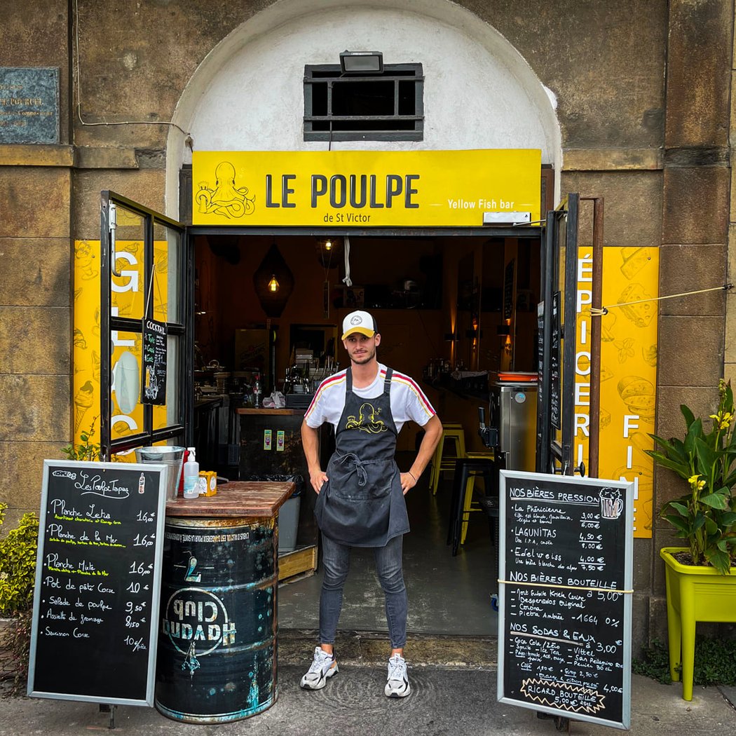 Le Poulpe St Victor - Yellow Fish Bar 2