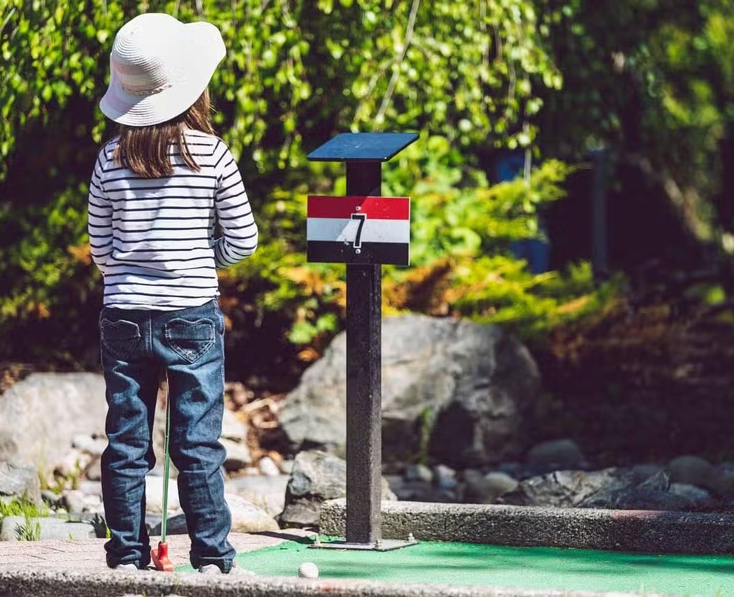 Minigolf Parc Floral de Paris 2