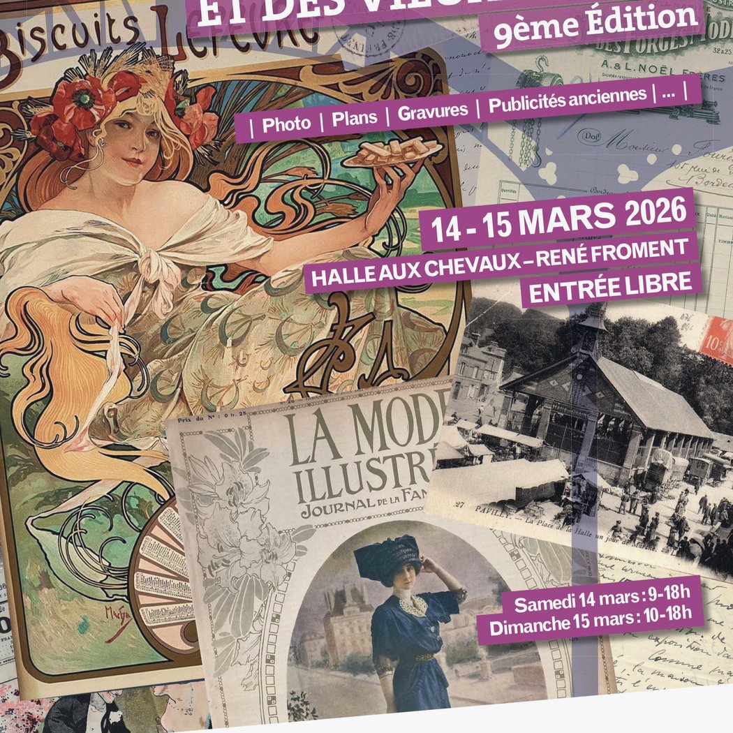 Salon de la carte postale et des vieux papiers 1