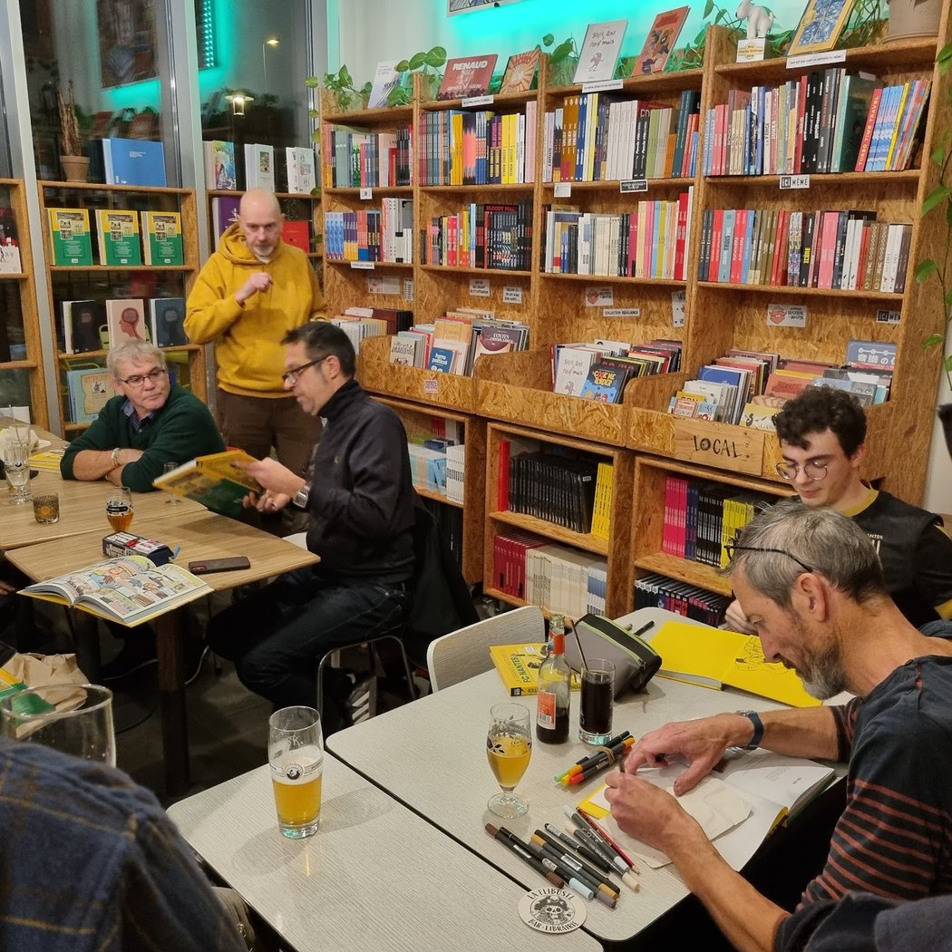 Chez Rouquemoute, le bar de la maison d'édition 1