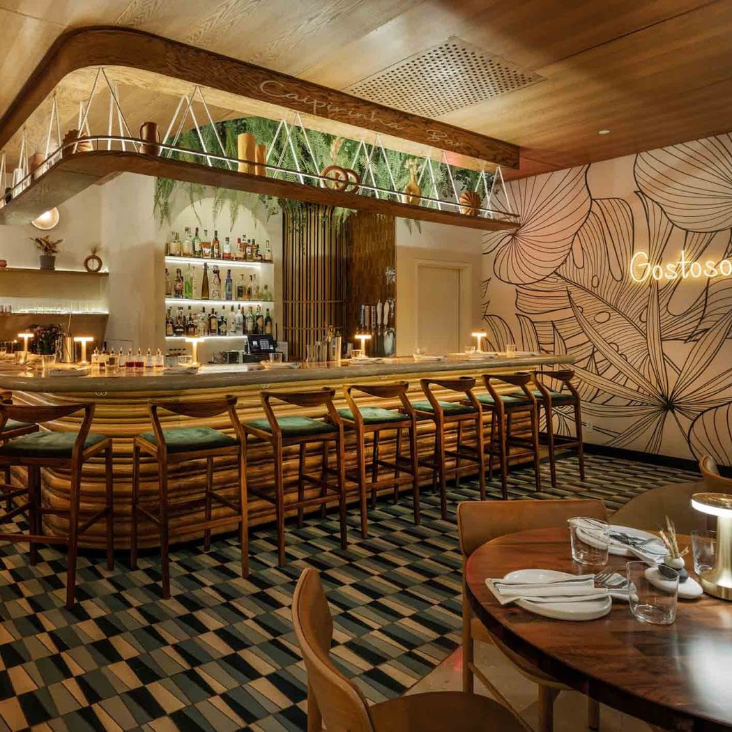 Berimbau Brazilian Table - 36th Street 2