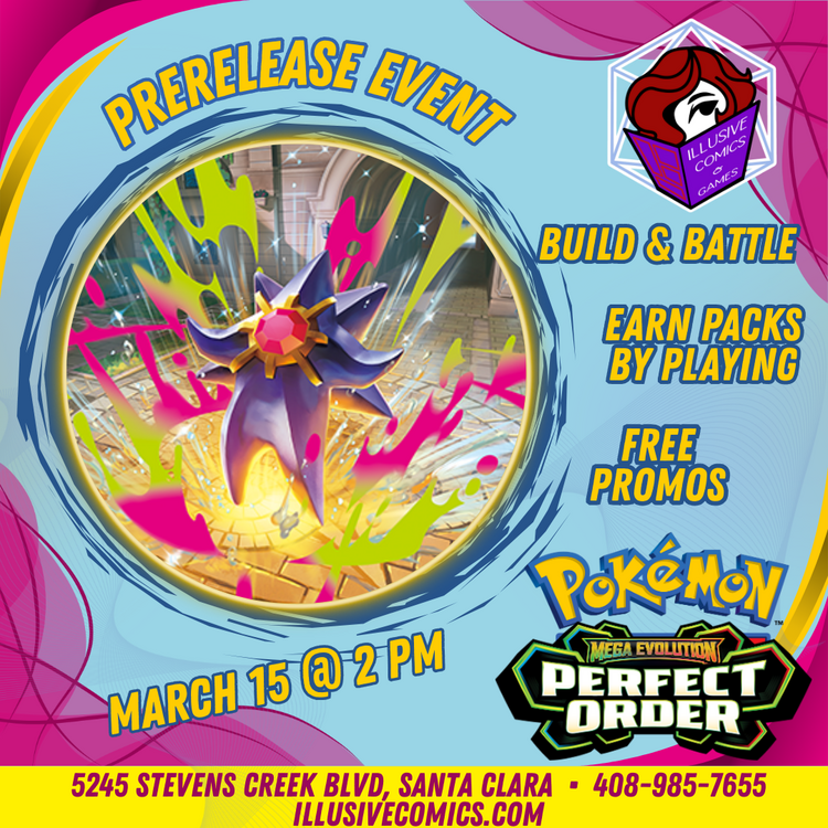 POKEMON MEGA EVOLUTION PERFECT ORDER PRERELEASE EVENT 1