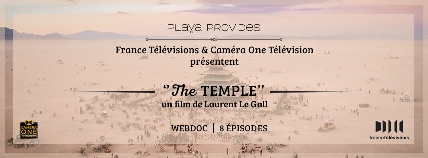 Projection of The Temple by Laurent Le Gall 1