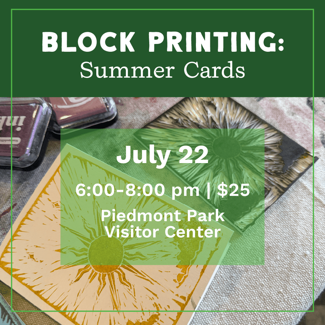 Block Printing: Summer Cards 1