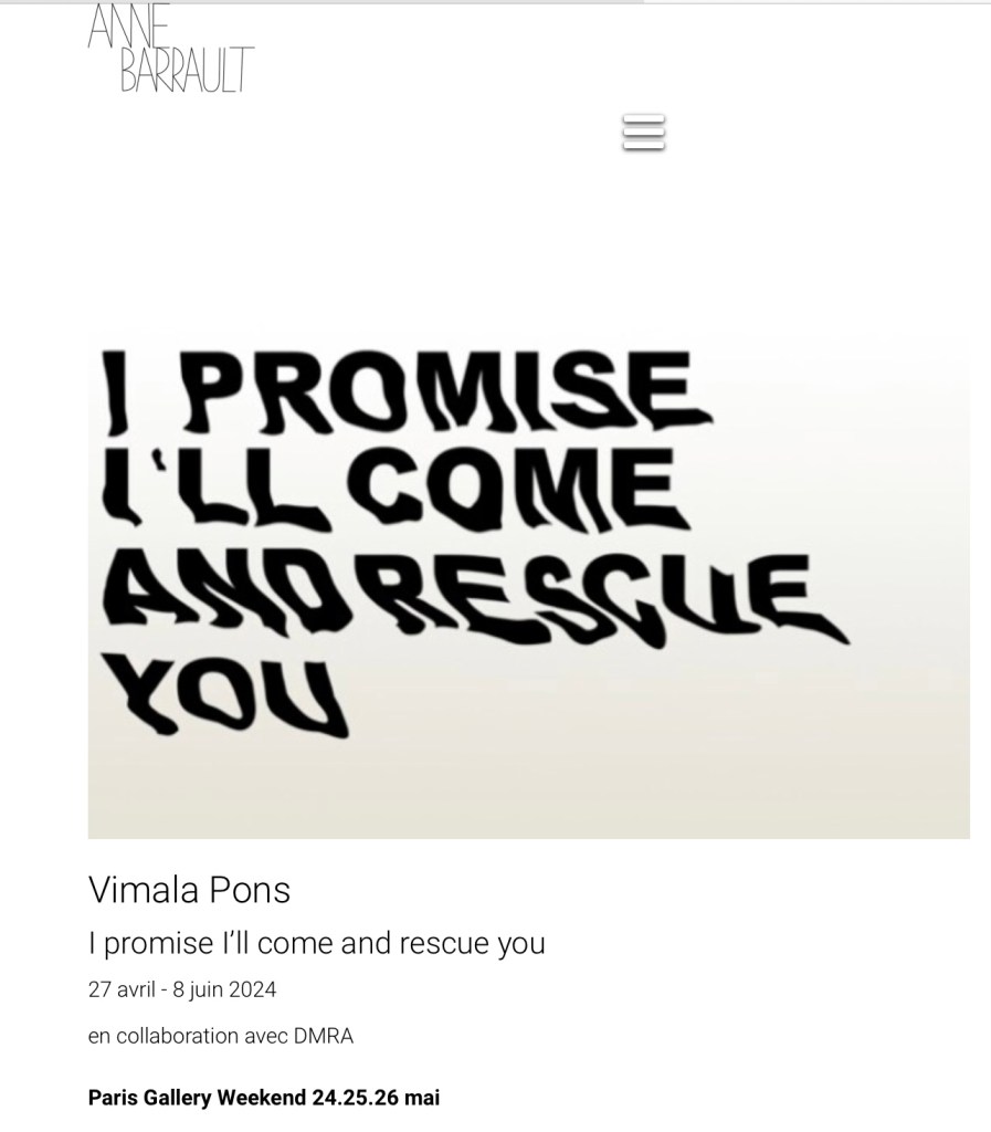 Exhibition by Vimala Pons 1