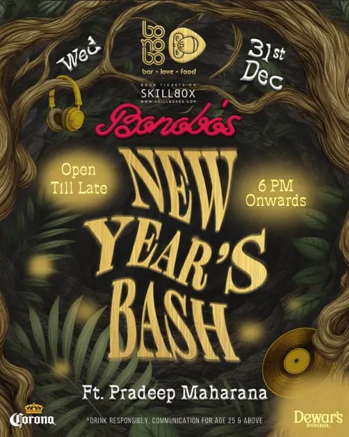 Bonobo's New Year's Bash 1