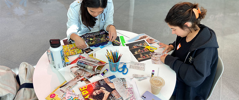 Free Art Workshop: Surreal Portrait Collage 1