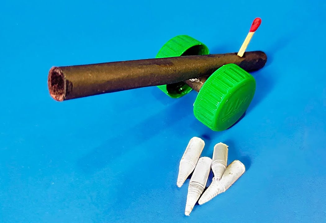 Miniature Cannon Construction Craft 1
