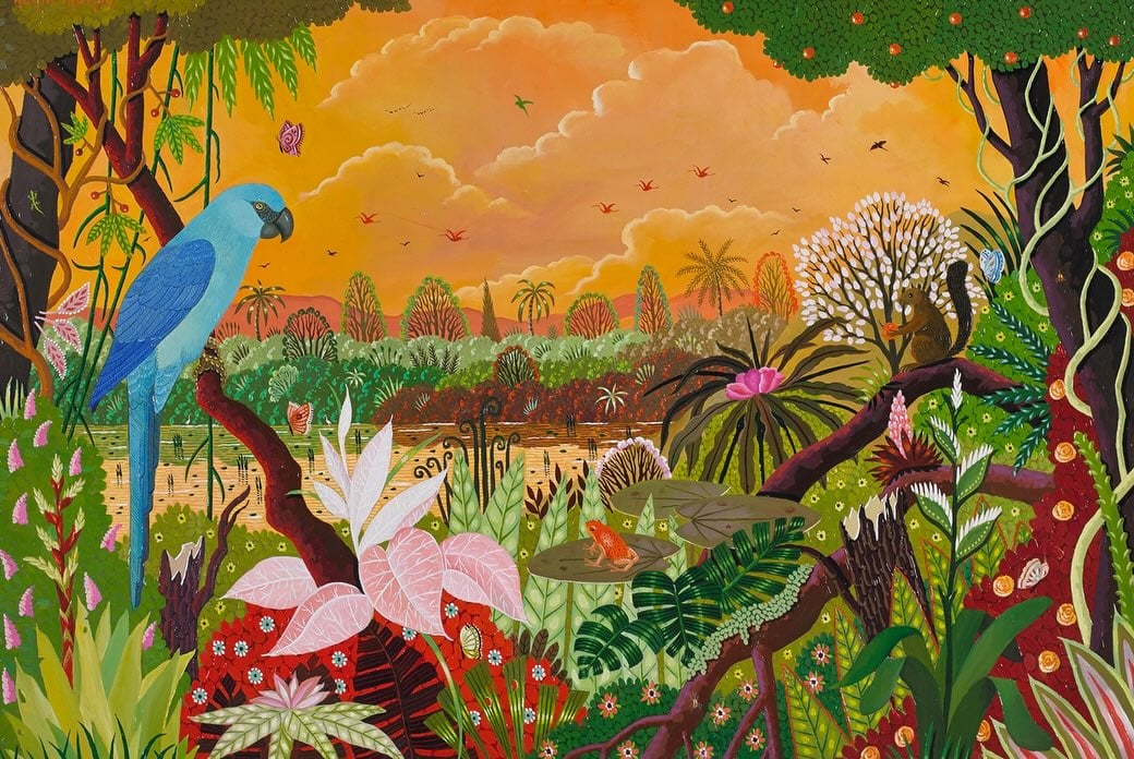 Exposition de nouvelles œuvres et Jardins de Lumière 1